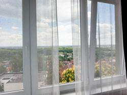 novostavba 1kk, Praha 9, terasa 21 m2, fantasticky výhled na Prahu